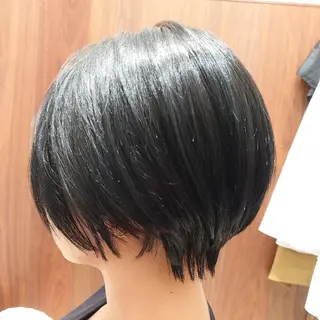 ショート カラー 🐱higajo🐱 比嘉門(ヒガジョウ)のヘアスタイル