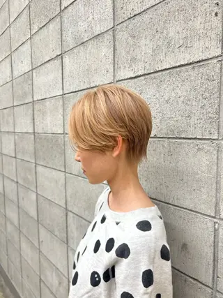 ショート hairmakeone009所属・hamashima mireiのヘアスタイル