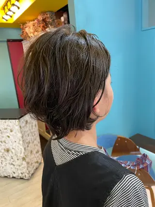 ショート 末石 智のヘアスタイル
