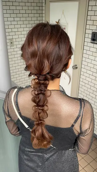ヘアアレンジ 参列・イベントヘア♡ ゆいなのヘアスタイル