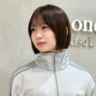 ミディアム 縮毛矯正/韓国ヘア /レイヤー🎀ミズキのヘアスタイル