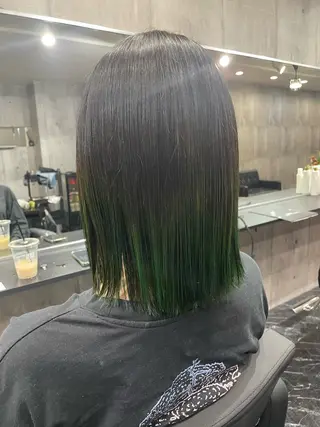 ショート カラー NINE+/代表 ブリーチ特化型サロンのヘアスタイル