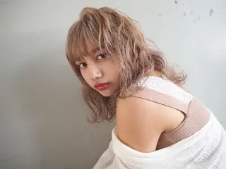 セミロング カラー 志賀 愛理沙のマツエク・マツパデザイン