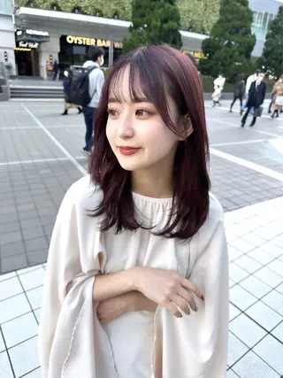 セミロング RAISE by_WHITEのヘアスタイル
