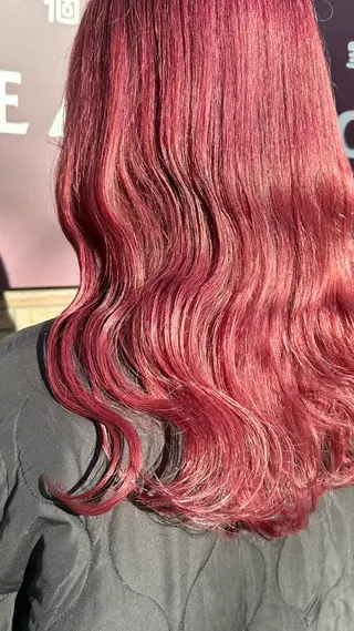 ロング カラー 個室サロン🕊️ 飯塚優希のヘアスタイル