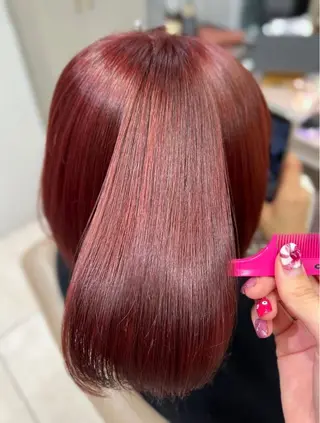ミディアム カラー 銀座/カラー 🎀momo🎀のヘアスタイル