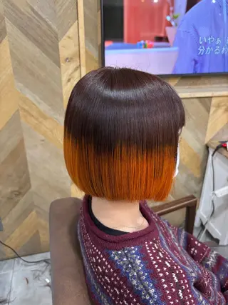 ショート カラー ❄️中野侑香❄️ ハイライト/ブリーチのヘアスタイル