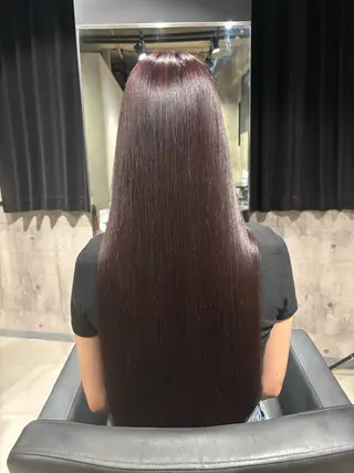 ロング カラー _WHITE / KENTOのヘアスタイル