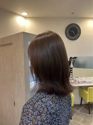 ミディアム 平瀬 胡桃のヘアスタイル