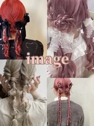 ヘアアレンジ designcolo r/似合わせNOKAのヘアスタイル