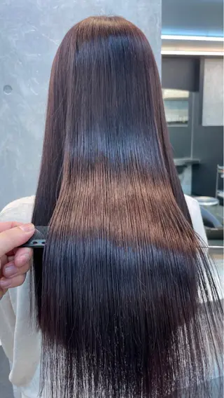 ロング カラー 森田 夏美のヘアスタイル