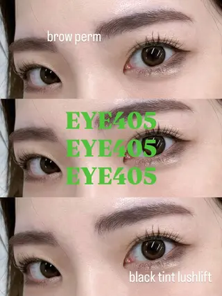 マツエク・マツパ EYE405 /Kana¨̮の眉毛・アイブロウイメージ