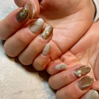 ネイル 舟橋 恭子のネイルデザイン