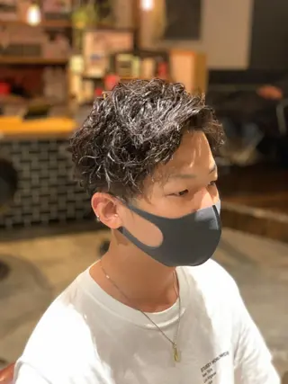 ショート メンズ 佐々木陸斗 ショート&メンズのヘアスタイル