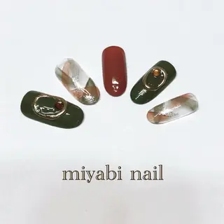 ネイル miyabi nail 桂川駅近くのネイルデザイン