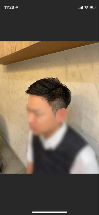 ショート メンズ lanugo 越打　優のヘアスタイル