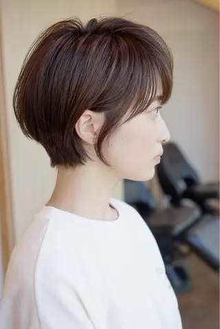 ショート ナガス カズアキのヘアスタイル