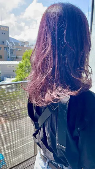 ミディアム 𓇼透明感カラー𓇼 フジノ ケイ 🫧のヘアスタイル