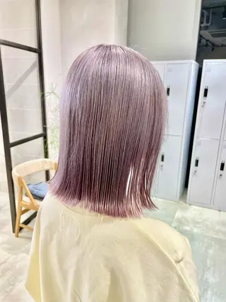 ショート カラー 🔷ダブルカラーハイ トーン🔷櫻井走のヘアスタイル