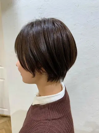ショート レイヤー/縮毛矯正 髪質改善/e_kiのヘアスタイル