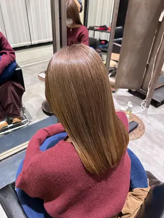 セミロング 嶋崎 楓也のヘアスタイル