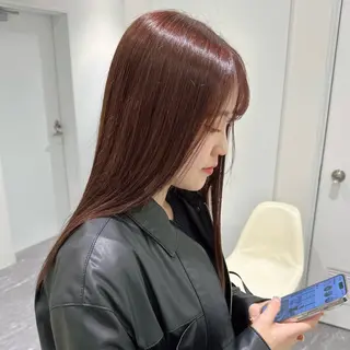 セミロング 韓国𝐻𝑎𝑖𝑟 🇰🇷🖤ハラのヘアスタイル