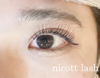 マツエク・マツパ nicottlash 天王寺店のマツエク・マツパデザイン