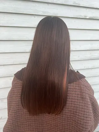 セミロング カノエ下関熊野店 /スタッフモデルのヘアスタイル