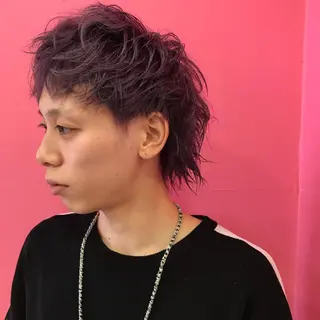 ショート カラー メンズ Vir by browのヘアスタイル