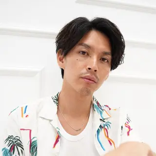 パーマ メンズ 大石 隼也のヘアスタイル