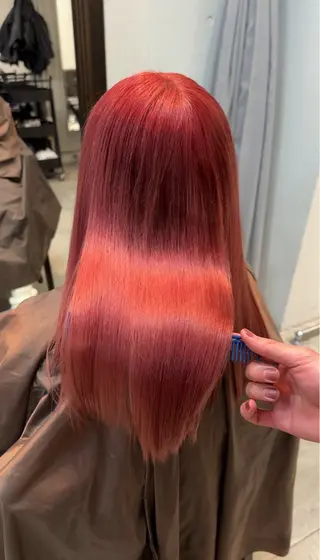 ロング カラー パーマ ヘアアレンジ メンズ ブリーチカラー🤍 颯馬🐈‍⬛のヘアスタイル