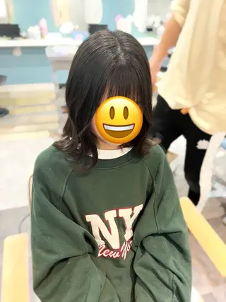 セミロング キッズヘアー ルッツのヘアスタイル
