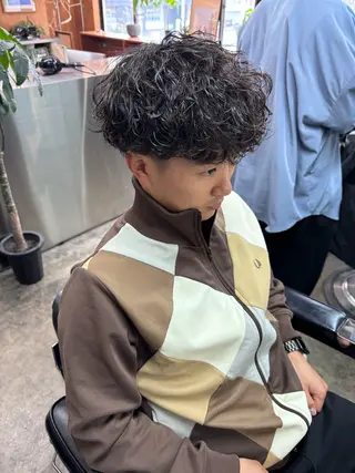 パーマ メンズ 土岐 仁/メンズ専門 パーマ特化美容師🌀のヘアスタイル