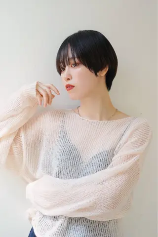 ショート 縮毛矯正×髪質改善 店長　DAITOのヘアスタイル