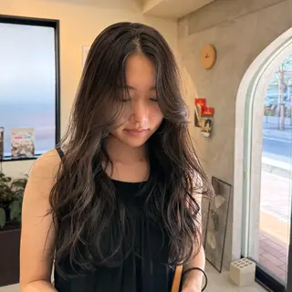 ロング カラー mizu🐾 hair braceのヘアスタイル