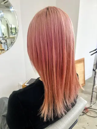 セミロング カラー ⭐️当日OK⭐️ 岩田峻のヘアスタイル