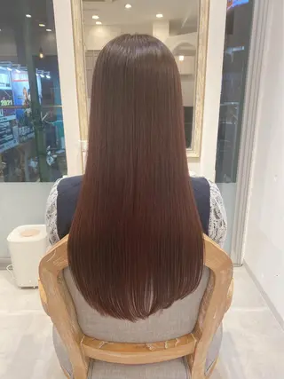 ロング パーマ 小柳 公邦のヘアスタイル