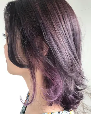 ミディアム 大嶋 宏隆のヘアスタイル