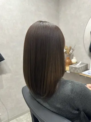 セミロング 秋葉原/髪質改善特化 鹿倉尊のヘアスタイル
