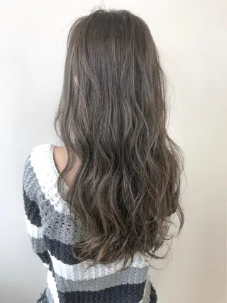 ロング カラー 大橋 輝久のヘアスタイル