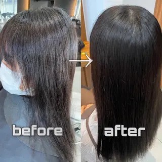 ロング ☪︎⋆ hair & eye yuka˚✩のマツエク・マツパデザイン