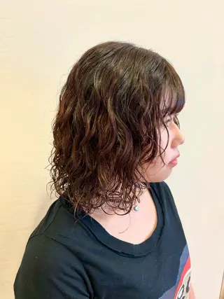 ショート パーマ ミ ユのヘアスタイル