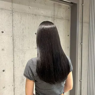 ロング カラー 中村 未来のヘアスタイル