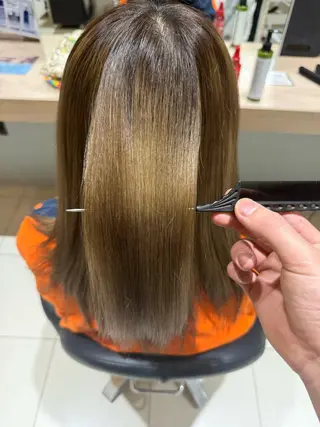 カラー 作長 晃希のヘアスタイル