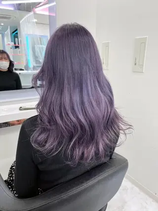 カラー *うる艶カラー🤍 福岡モデル募集🤍のヘアスタイル