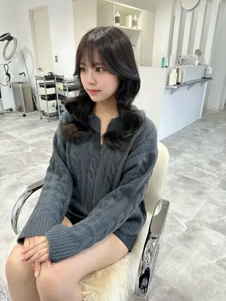 ロング 🤍 RIKO / LITTYのヘアスタイル