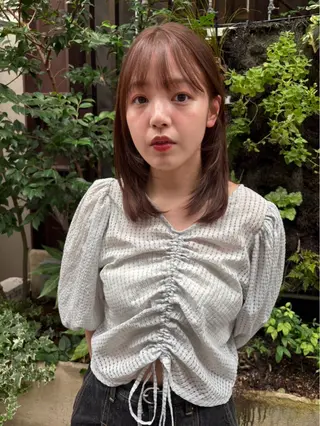 カラー 三徳 一真のヘアスタイル