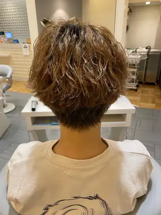 メンズ 阪上 沙織のヘアスタイル