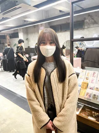 ロング 中江 友哉のヘアスタイル