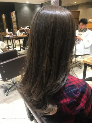 セミロング カラー パーマ ヘアアレンジ メンズ キッズ ネイル マツエク・マツパ EnBlesS西宮 マンツーマン神道有基のヘアスタイル